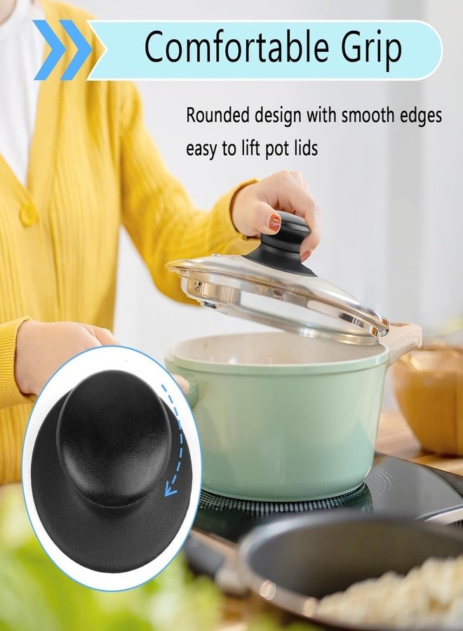 OLRADA مقبض غطاء قدر أولرادا متعدد الاستخدامات لأغطية أواني الطبخ/مقبض غطاء قدر للمطبخ | 4 قطع - Image 3